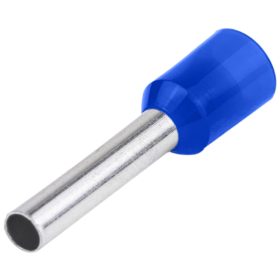 Tracon E118 Érvéghüvely, 2,5 mm2, 100 db/csomag, kék