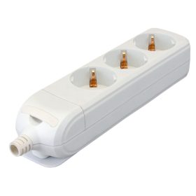   Tracon 3 fejes elosztó, 16 A, 3 x SHUKO, újravezetékelhető, fehér