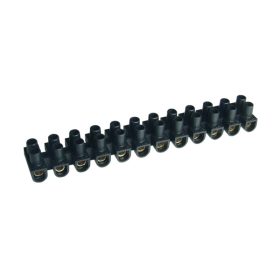 Tracon 12 tagú flexibilis sorkapocs, 4 mm2, fekete