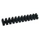 Tracon 12 tagú flexibilis sorkapocs, 4 mm2, fekete