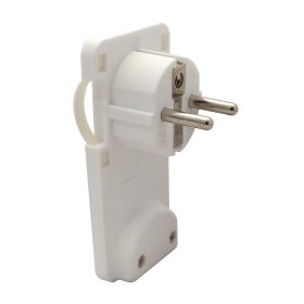   Tracon Csatlakozódugó, 10/16 A, rejthető, szerelhető, fehér