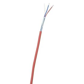   JB-Y(ST)Y  Tűzjelző kábel, piros, 1x2 eres, 0,8 mm2, 100 m