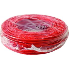   JB-H(St)H Tűzálló tűzjelző kábel, piros, 1x2 eres, 0,8 mm2, 100 m