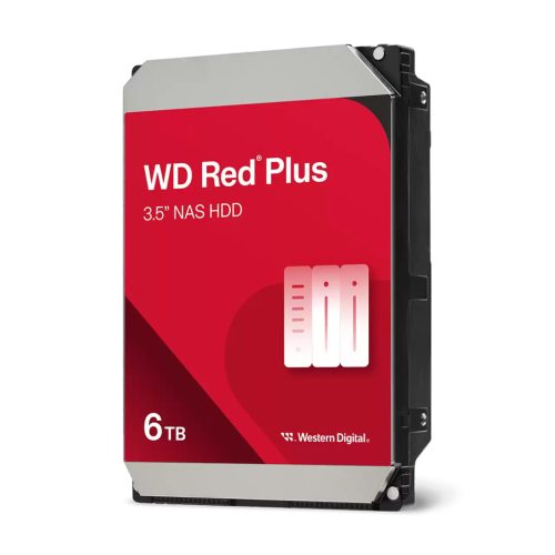 Western Digital WD60EFPX 6TB HDD 3,5" Red Plus