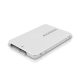 Alumínium külső ház 2.5" SATA M.2 SSD merevlemezek számára