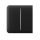 Ajax SIDEBUTTON-2GANG-BLACK