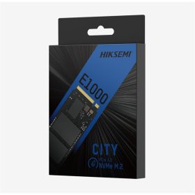   Hikvision HIKSEMI SSD 512GB - E1000 CITY (3D TLC, M.2 PCIe Gen 3x4, NVMe, r:2465MB/s, w:2410MB/s)