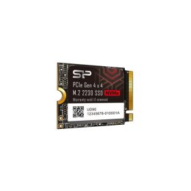   Silicon Power SSD - 500GB UD90 2230 (r:4700MB/s; w:1700 MB/s, NVMe 1.4 támogatás, M.2 2230, PCIe Gen 4x4)