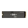 Silicon Power SSD - 512GB XD80 (r:3400MB/s; w:3000 MB/s, NVMe 1.3 támogatás, M.2 PCIe Gen 3x4, hűtőbordás)