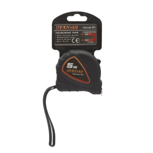 Handy Mérőszalag - 10157 (5m, övcsipesz, csuklópánt)