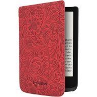   POCKETBOOK e-book tok -  PocketBook Shell 6" (Touch HD 3, Touch Lux 4, Basic Lux 2) Piros, virágmintával