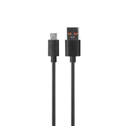 S-Link kábel - AND-KC19S (2.4A, Micro USB, 100cm adat+töltőkábel, fekete)