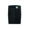 Conceptronic Szünetmentes  650VA - ZEUS01E (6x IEC C13, line-interaktív, RJ45 vonalvédelem, HID USB, fekete)