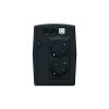 Conceptronic Szünetmentes  850VA - ZEUS02ES (2x Schuko, line-interaktív, RJ45 vonalvédelem, USB, fekete)