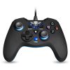 Spirit of Gamer Gamepad - XGP WIRED Blue (USB, 1,8m kábel, Vibration, PC és PS3 kompatibilis, fekete-kék)