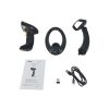 Equip Asztali Vonalkód olvasó - 351029 (2D, állványal, vezeték nélküli: 2,4 Ghz+Bluetooth, fekete)